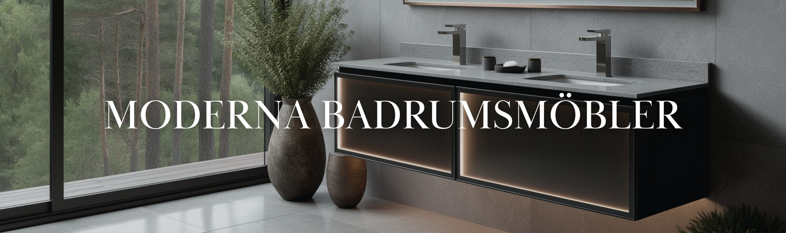 Moderna Badrumsmöbler