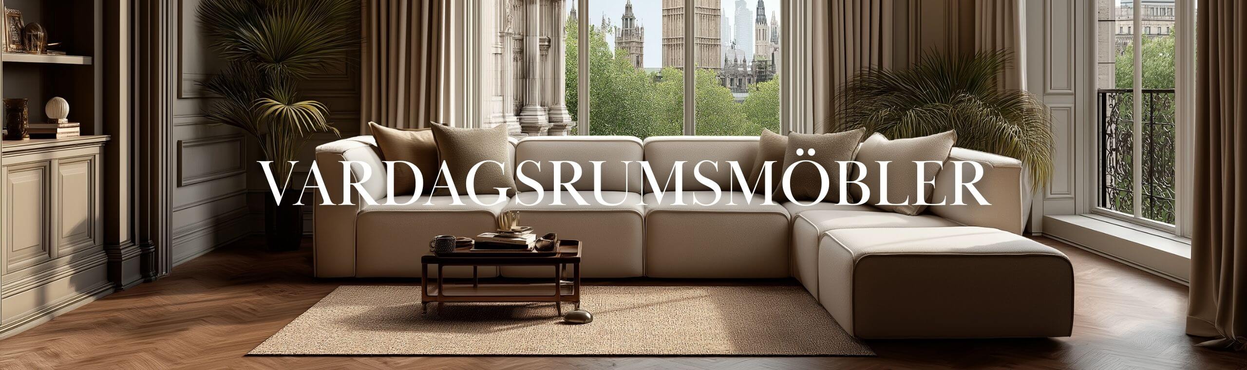 London modulsoffa - skräddarsy efter ditt rum och stil 