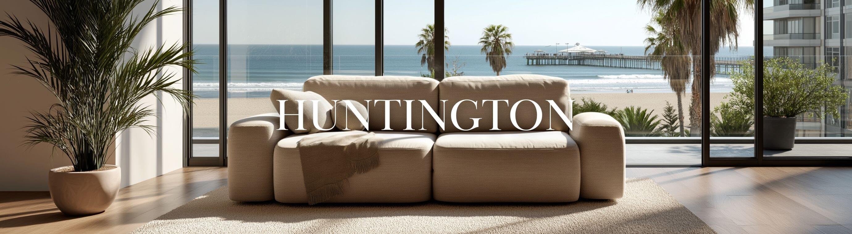 snygg bäddsoffa huntington