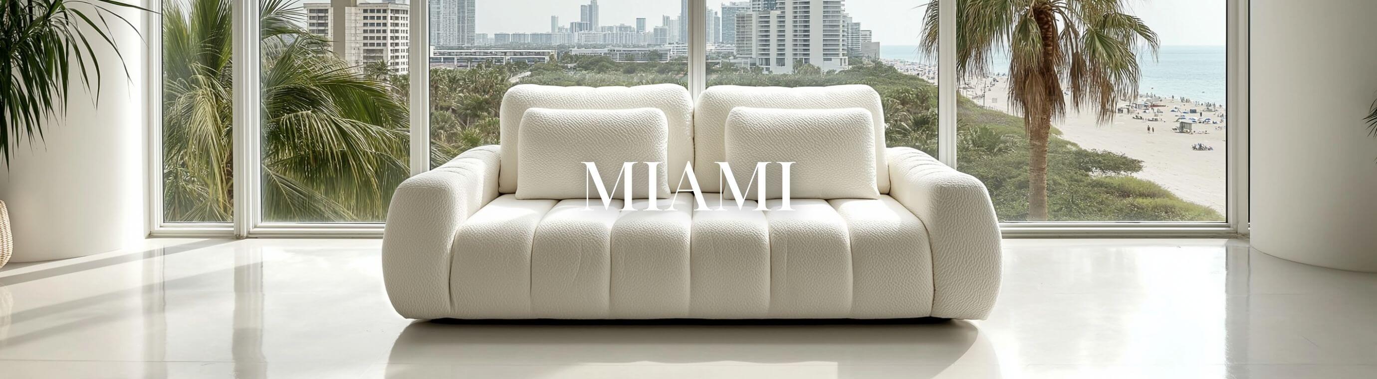 Miami 3sitssoffa