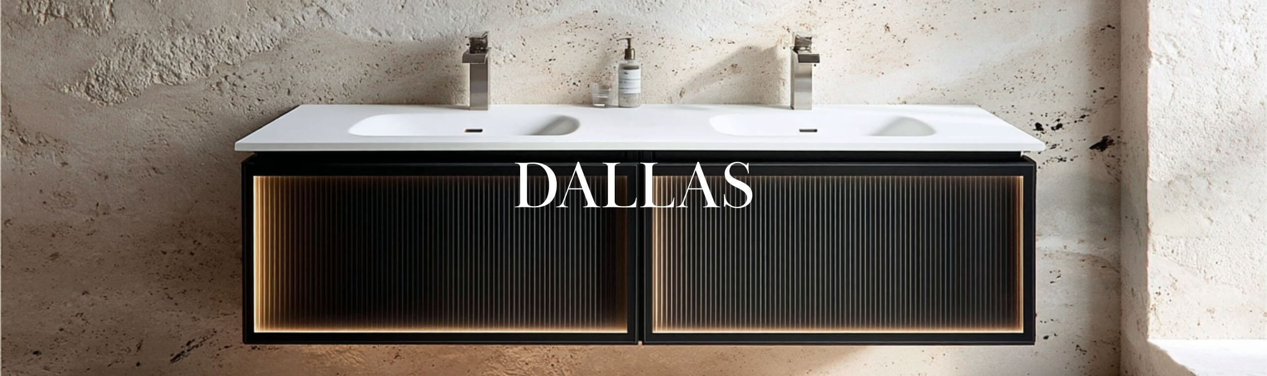 Dubbelkommod 150cm - Dallas