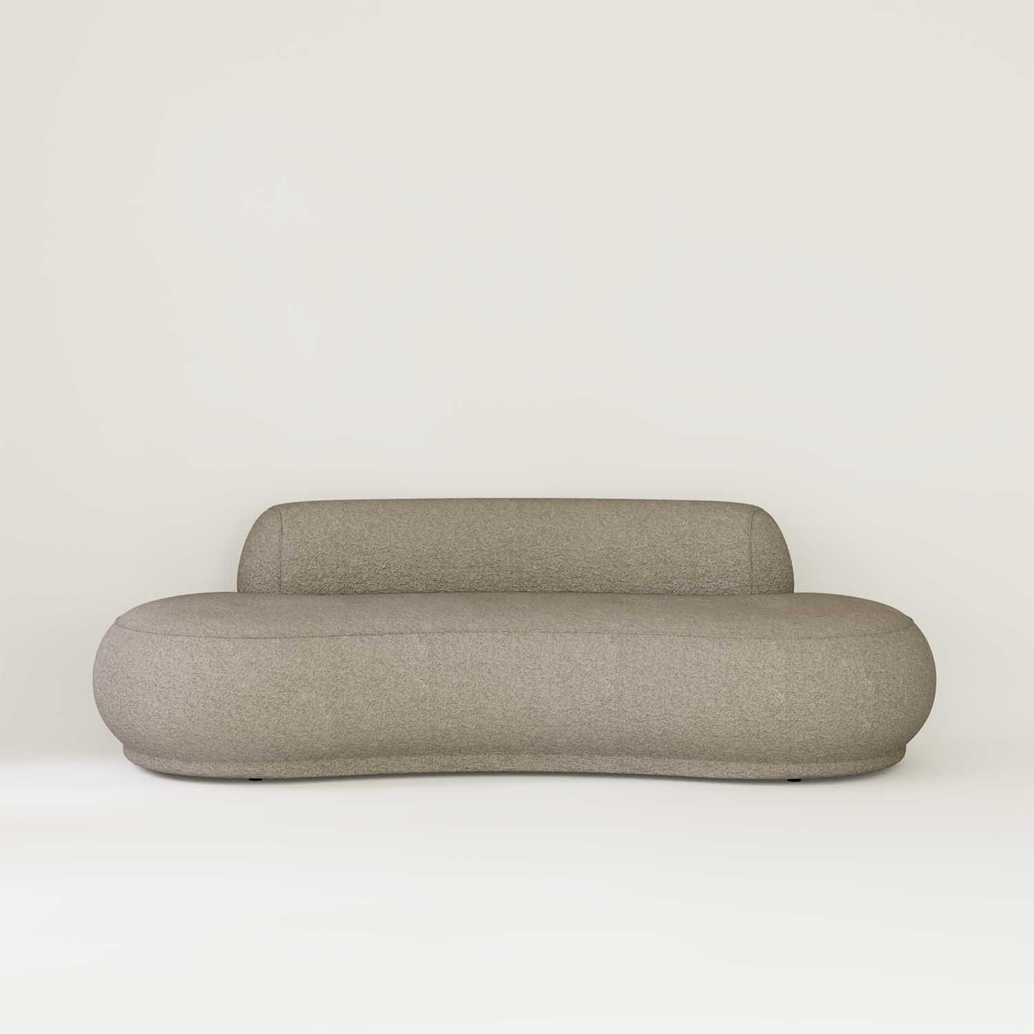Beige bouclé
