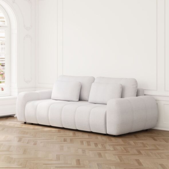 Soffa 3-sits 258cm Ivory - Miami