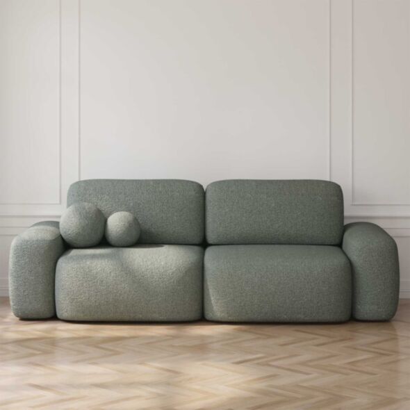 Soffa 3-sits 253cm Mintgrön - Huntington