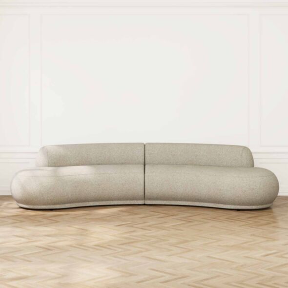 Soffa 3-sits XL 350cm Beige - Bel Air