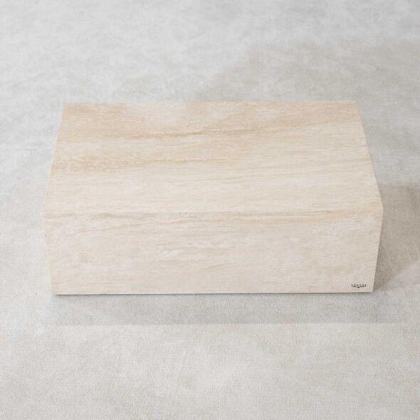 Marmor Soffbord Beige Travertine - Aphrodite