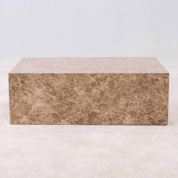 Marmor Soffbord Beige Plint - Jupiter