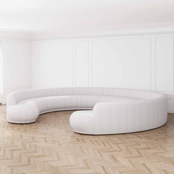 U-Modulsoffa 520cm Ivory - Bel Air