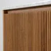 Dubbelkommod Ek 150cm Vit Marmor - Båstad