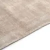 Beige Viskosmatta 160x230cm - Plain
