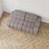Soffa 2-sits 213cm Brun Boucle Armstöd Höger - Paris
