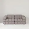 Soffa 2-sits 210cm Brun Boucle  - Paris