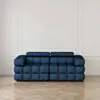 Soffa 2-sits 210cm Mörkblå  - Paris