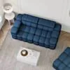 Soffa 2-sits 210cm Mörkblå  - Paris