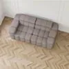 Soffa 2-sits 210cm Brun Boucle  - Paris