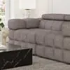 Soffa 2-sits 210cm Brun Boucle  - Paris