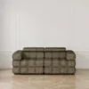 Soffa 2-sits 210cm Olivgrön - Paris