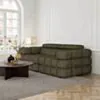Soffa 2-sits 210cm Olivgrön - Paris
