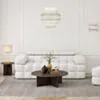 Soffa 2-sits 210cm Vit  - Paris