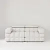 Soffa 2-sits 210cm Vit  - Paris