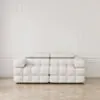 Soffa 2-sits 210cm Vit  - Paris