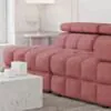 Soffa 2-sits 213cm Rosa Armstöd Höger - Paris