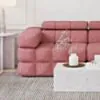Soffa 2-sits 213cm Rosa Armstöd Vänster - Paris