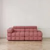 Soffa 2-sits 213cm Rosa Armstöd Vänster - Paris