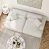 Djup Soffa 3-sits 268cm Greige - Milano