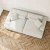 Djup Soffa 3-sits 268cm Greige - Milano