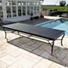 Matbord Utomhus Svart Aluminium St Tropez 320cm