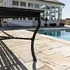 Matbord Utomhus Svart Aluminium St Tropez 320cm