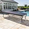 Matbord Utomhus Svart Aluminium St Tropez 320cm