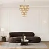 Soffa 3-sits 253cm Brun Armstöd Vänster - Malibu