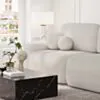 Soffa 3-sits 253cm Ivory - Huntington