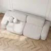 Soffa 3-sits 253cm Ivory - Huntington
