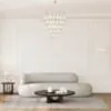 Soffa 3-sits 253cm Greige Armstöd Vänster - Malibu