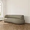 Soffa 3-sits 253cm Beige Armstöd - Malibu