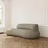 Soffa 3-sits 253cm Beige Armstöd Höger - Malibu