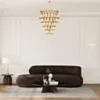 Soffa 3-sits 253cm Brun Armstöd Höger - Malibu