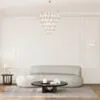 Soffa 3-sits 253cm Greige Armstöd Höger - Malibu