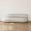 Soffa 3-sits 253cm Greige Armstöd Höger - Malibu