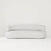 Soffa 3-sits 253cm Vit Boucle Armstöd - Malibu