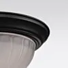 Takplafond Ø33cm Rustik Svart - Monterey