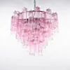 Kristallkrona Ø75cm Rosa/Krom - Cagliari