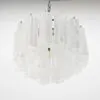 Kristallkrona Ø45 Vit Alabaster/Krom - Cagliari