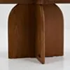 Soffbord Ø80cm Valnöt/Vit Marmor - Matisse