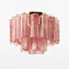 Taklampa Hall Ø45 Rosa Alabaster/Mässing - Cagliari