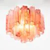 Taklampa Hall Ø45 Rosa Alabaster/Mässing - Cagliari