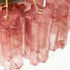 Taklampa Hall Ø45 Rosa Alabaster/Mässing - Cagliari